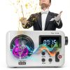 Portable Shower Radio UXELY AM/FM 2.4" HD Display Headphone Jack-5