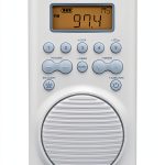 Waterproof Shower Radio Sangean SG-100 with 20 Presets-0