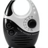 EKDJKK Waterproof Shower Radio Black Portable FM AM with Top Handle-2