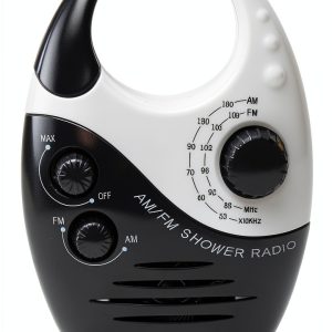HONUTIGE Portable Shower Radio Model 12563 Compact Water Resistant-0