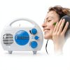 Bewinner Portable Shower Radio Waterproof AM/FM Electronic Tuning-1