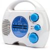Bewinner Portable Shower Radio Waterproof AM/FM Electronic Tuning-6