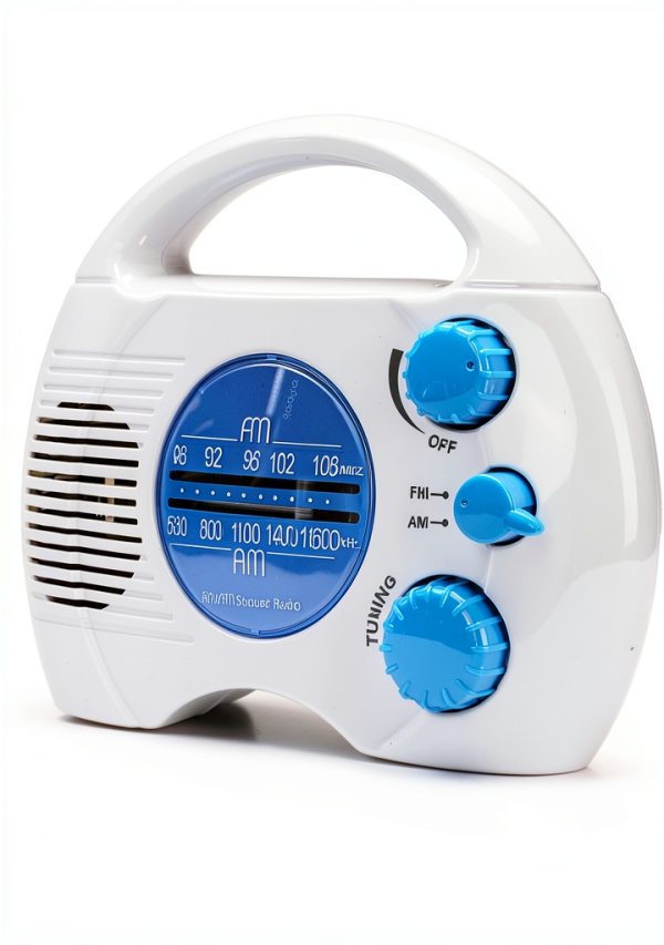 Bewinner Portable Shower Radio Waterproof AM/FM Electronic Tuning-6