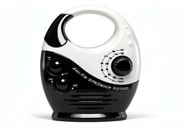 HONUTIGE Portable Shower Radio AM FM Waterproof 12.6x3.9in with-6