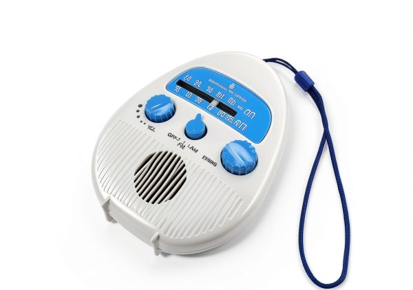 GOWENIC Portable Shower Radio ABS Waterproof FM AM Speaker-5