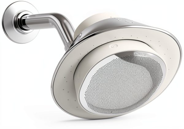Shower Head Bluetooth Speaker Kohler Polished Chrome 1.75 GPM-0