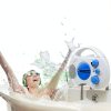 waterproof shower radio Etiger splashproof rotary AM FM compact design-4