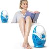 Herxsin Waterproof Shower Radio White Blue Portable AM/FM Top Handle-4