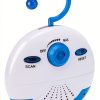 Acogedor Shower Radio Mini FM 12‑Hour Battery Extended 88‑108MHz-4