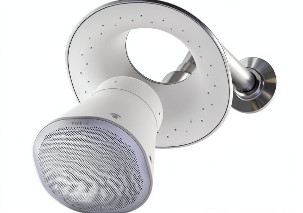 Shower Head Bluetooth Speaker Kohler Polished Chrome 1.75 GPM-1