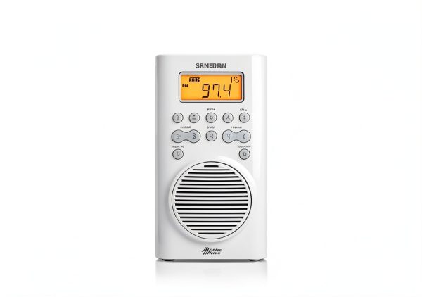 Waterproof Shower Radio Sangean SG-100 with 20 Presets-4