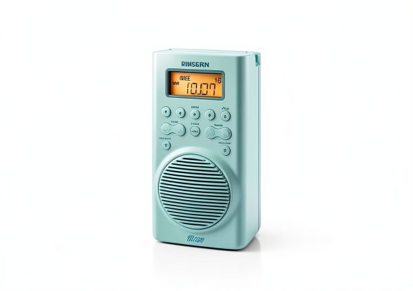 Sangean H205TQ Portable Shower Radio White AM/FM/WX with NOAA Alerts-4
