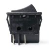 On/Off Boat Rocker Switch Canal R Series DPST 20 A 16 A 125 250VAC Replace Hongju Taiheng TH3 Defond DRH-2415-3 Replacement for A Variety Applications PA66 Black Easy Installation Durable-5