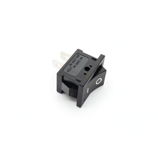 ZUPAYIPA AC 6A/250V SPST On Off Mini Boat Rocker Switch 15pcs Black-2
