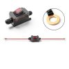 DC 12V Inline Switch – 25A Waterproof IP67 Inline Power Switch, Heavy Duty DPST Battery Disconnect Switchs with 10AWG Copper Cable for Automotive, Marine, RV & DIY-1
