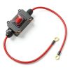 DC 12V Inline Switch – 25A Waterproof IP67 Inline Power Switch, Heavy Duty DPST Battery Disconnect Switchs with 10AWG Copper Cable for Automotive, Marine, RV & DIY-0