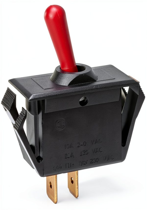 Ridgid 12313 Switch Toggle – Plastic Surface Mount, Brass Contact-0