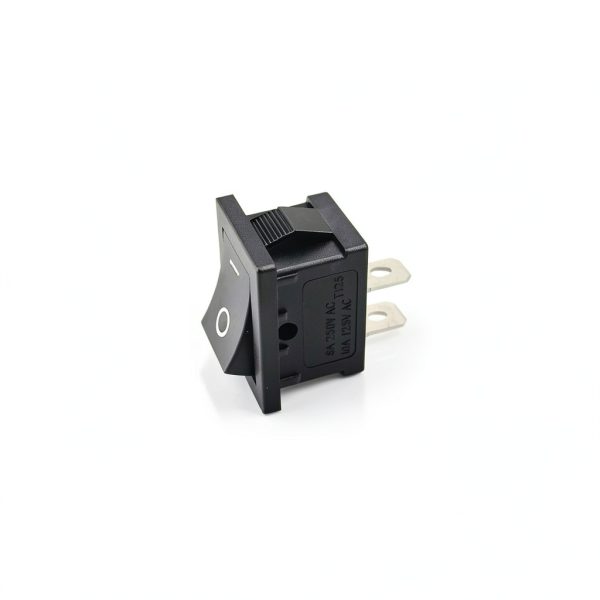 ZUPAYIPA AC 6A/250V SPST On Off Mini Boat Rocker Switch 15pcs Black-3