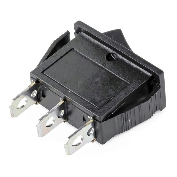 AC 16A/250V 20A/125V 3Pin SPDT ON-Off-ON 3 Position Snap Rocker Switch Black-3