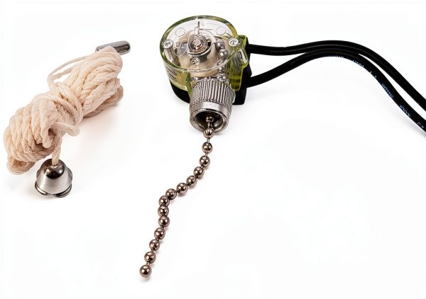 Gardner Bender GSW-31 Pull Chain Switch Nickel 6 A 125 V AC Toggle-1