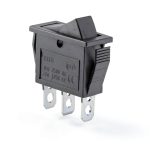 AC 16A/250V 20A/125V 3Pin SPDT ON-Off-ON 3 Position Snap Rocker Switch Black-1