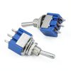 HiLetgo 10pcs SPDT Toggle Switch 6A/125V 3A/250V Silver/Blue-3