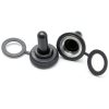 MEETOOT 12pcs Button Switch Waterproof Dust Proof Cap 12mm Rubber Electrical Toggle Switch Cover Weatherproof Protector Boot for Most Toggle Switches-4