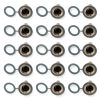 MEETOOT 12pcs Button Switch Waterproof Dust Proof Cap 12mm Rubber Electrical Toggle Switch Cover Weatherproof Protector Boot for Most Toggle Switches-2