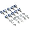 HiLetgo 10pcs SPDT Toggle Switch 6A/125V 3A/250V Silver/Blue-0