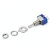 HiLetgo 10pcs SPDT Toggle Switch 6A/125V 3A/250V Silver/Blue-2