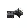 ZUPAYIPA AC 6A/250V SPST On Off Mini Boat Rocker Switch 15pcs Black-4